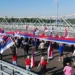 Mladi iz Bijeljine i Sremske Mitrovice spojili dve zastave na sredini mosta na Rači
